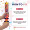 12 pack multicolor confetti cannons, biodegradable confetti party poppers, 12 inch shooters that launch confetti 15 to 20 feet, perfect for graduation, birthday, wedding, and new years celebration decorations.